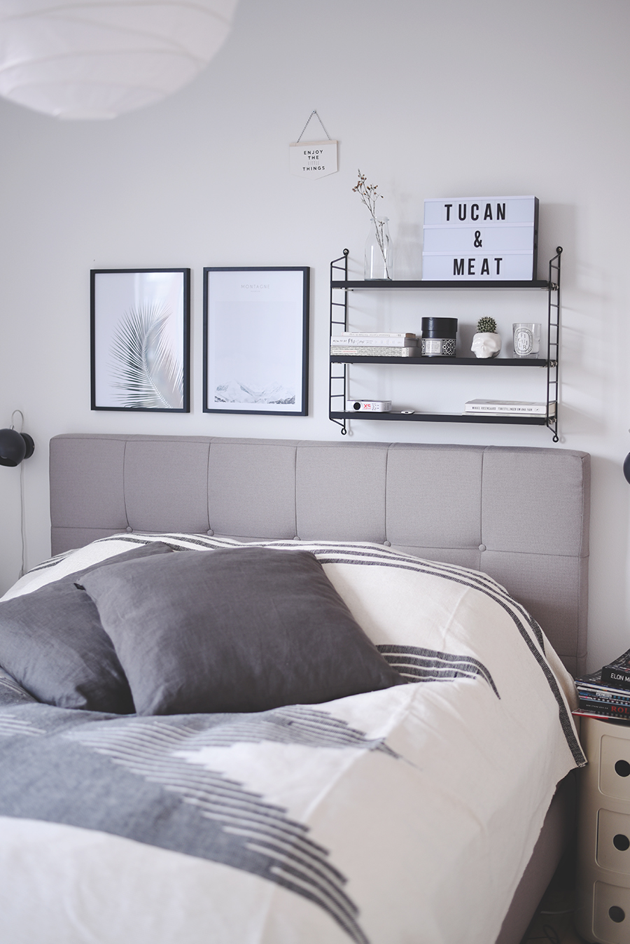 Wall candy. new posters emily salomon Billeder over sofa