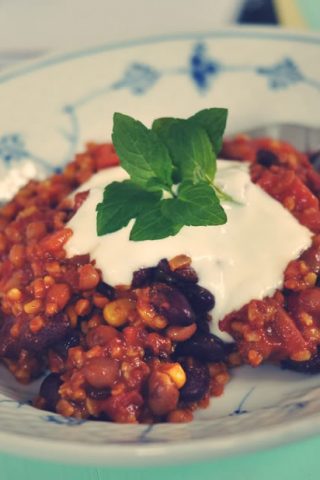 chili sin carne