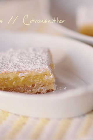 lemon bars // citronsnitter